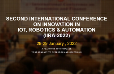 Международная конференция «Инновации в IoT, робототехнике и автоматизации 2022 (IIRA-2022), 28-29 января 2022