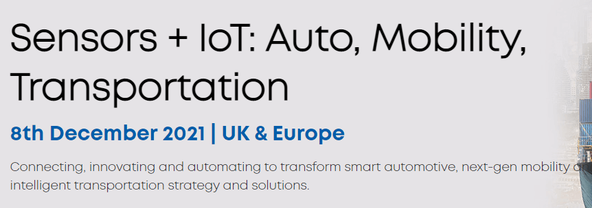 Sensors + IoT: Auto, Mobility, Transportation
