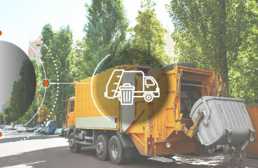 «Абсолют: SmartBIN» – система для контроля наполненности мусорных контейнеров и оптимизации вывоза отходов